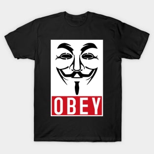 Anonymous Obey T-Shirt